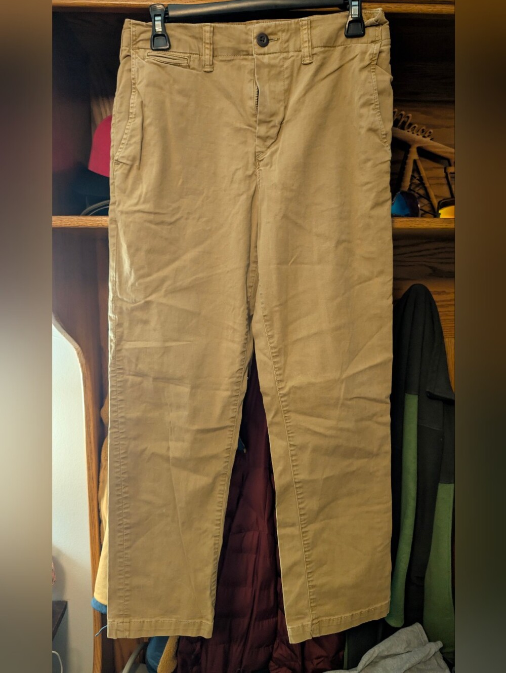 American Eagle Outfitters Tan Chino Pants 28x30
